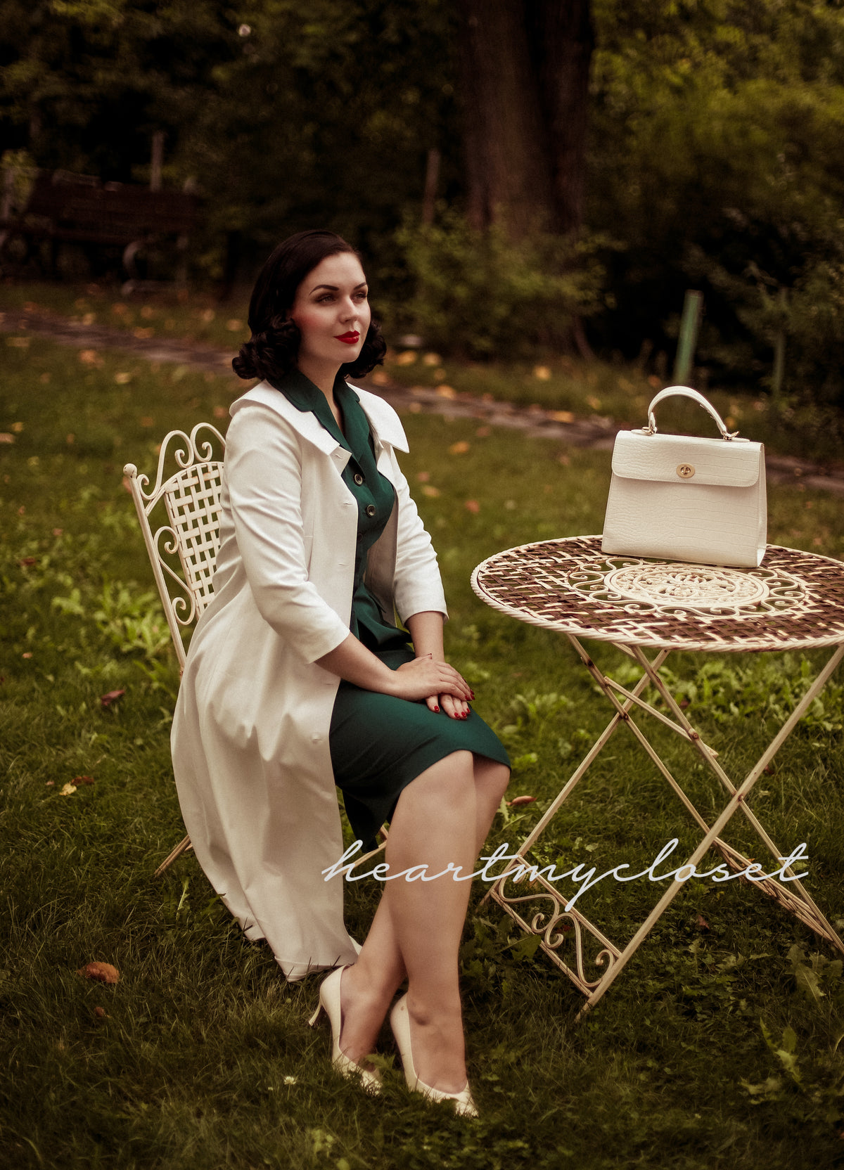 Monica coat- retro vintage coat - heartmycloset