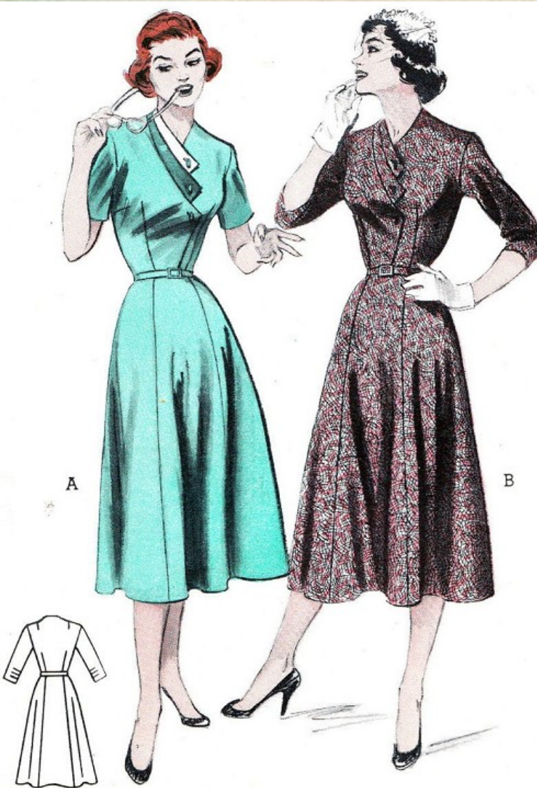 Thistle Retro Vintage Style Cotton Dress | Karma East Australia