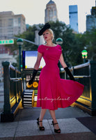 Kate dress - cap sleeves and panel skirt - heartmycloset