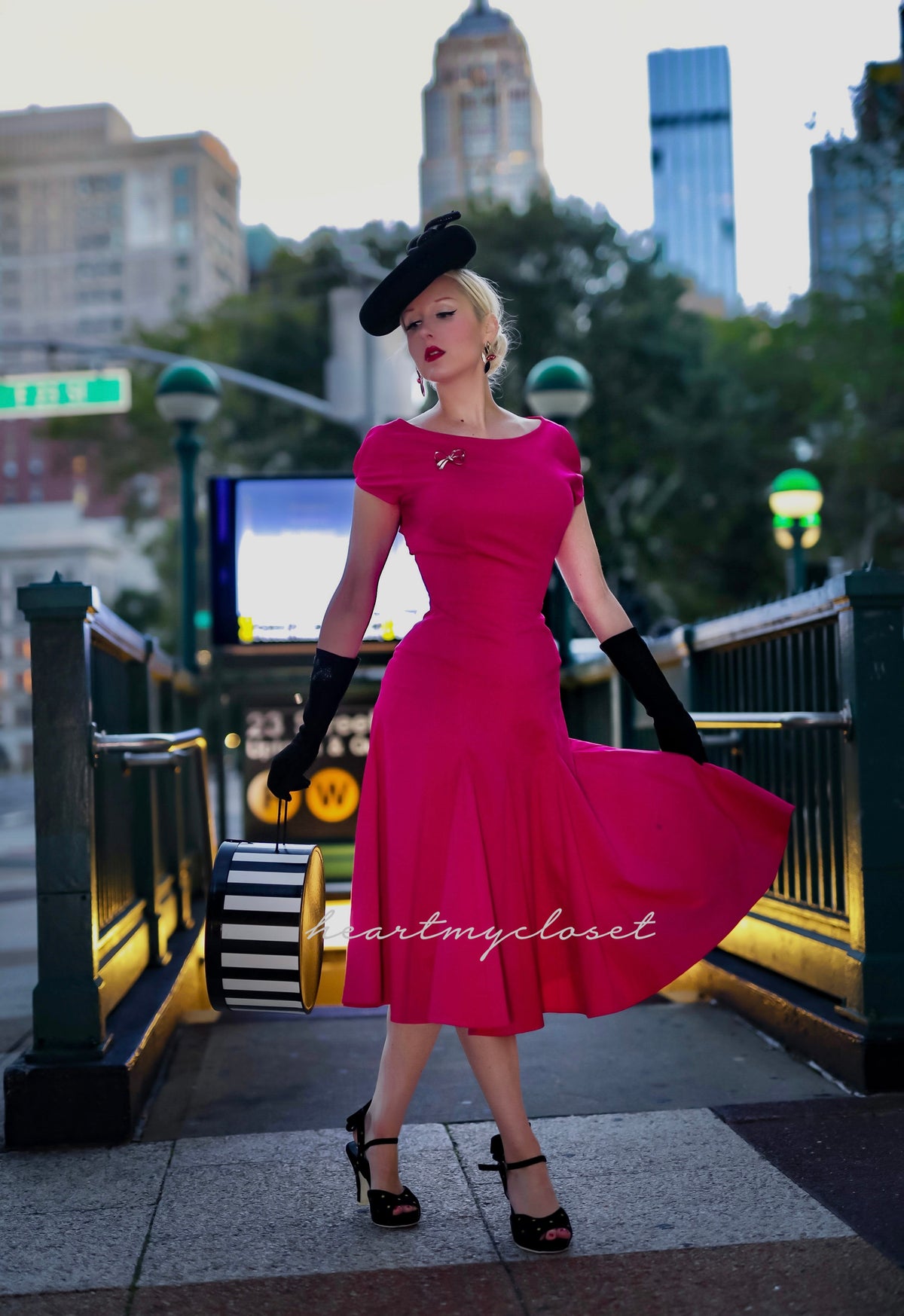 Kate dress - cap sleeves and panel skirt - heartmycloset