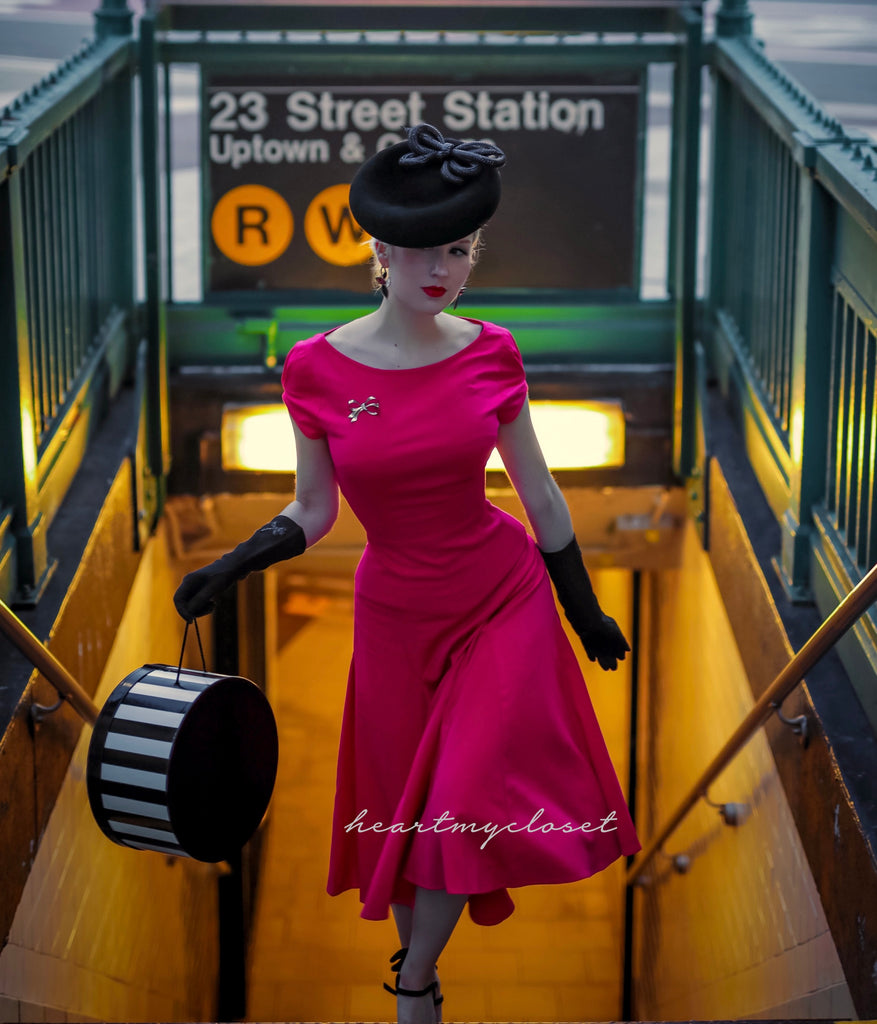 Kate dress - cap sleeves and panel skirt