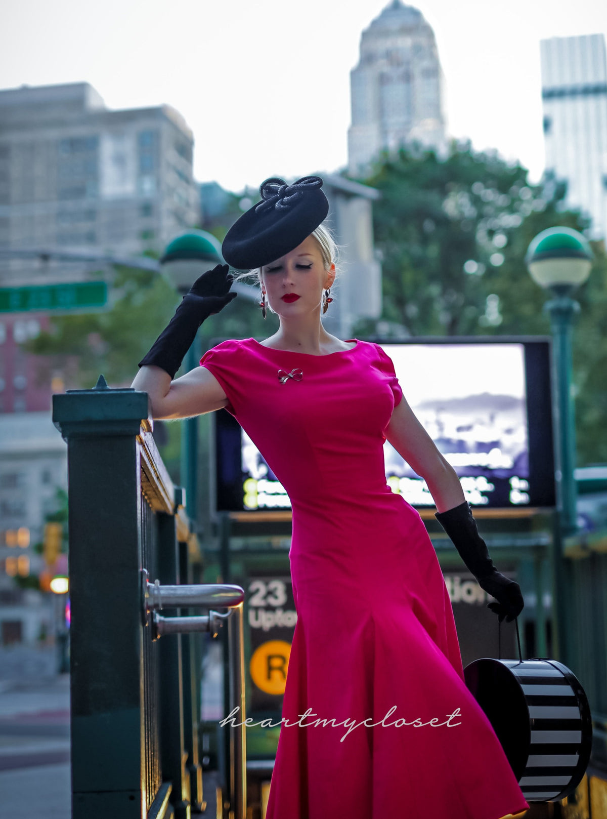 Kate dress - cap sleeves and panel skirt - heartmycloset