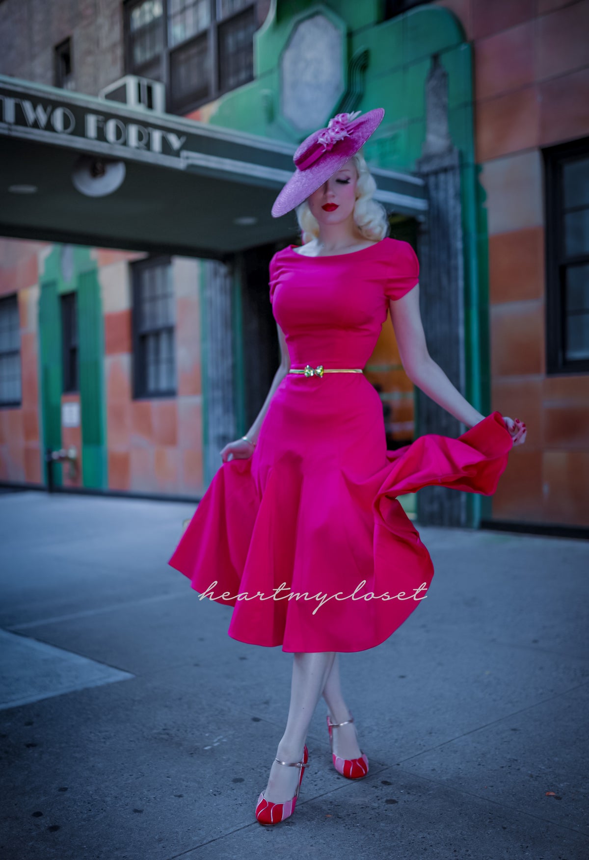 Kate dress - cap sleeves and panel skirt - heartmycloset