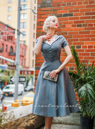 Rose lace - retro vintage dress 50s custom made - heartmycloset