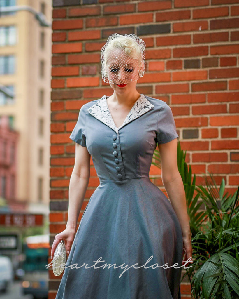 rose lace 1950s