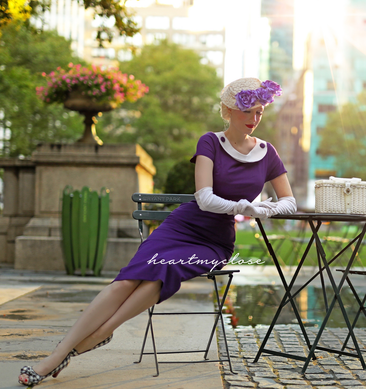 Frances - 1950s inspired vintage pencil - heartmycloset