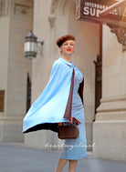 Claudia cape and dress - vintage 1950s inspired outfit - heartmycloset
