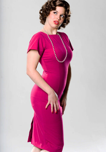 Carol - Joan Holloway vintage dress ruffle sleeves 60s - heartmycloset