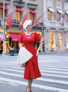 Agent carter - cosplay red 50s dress - heartmycloset
