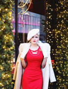 Agent carter - cosplay red 50s dress - heartmycloset