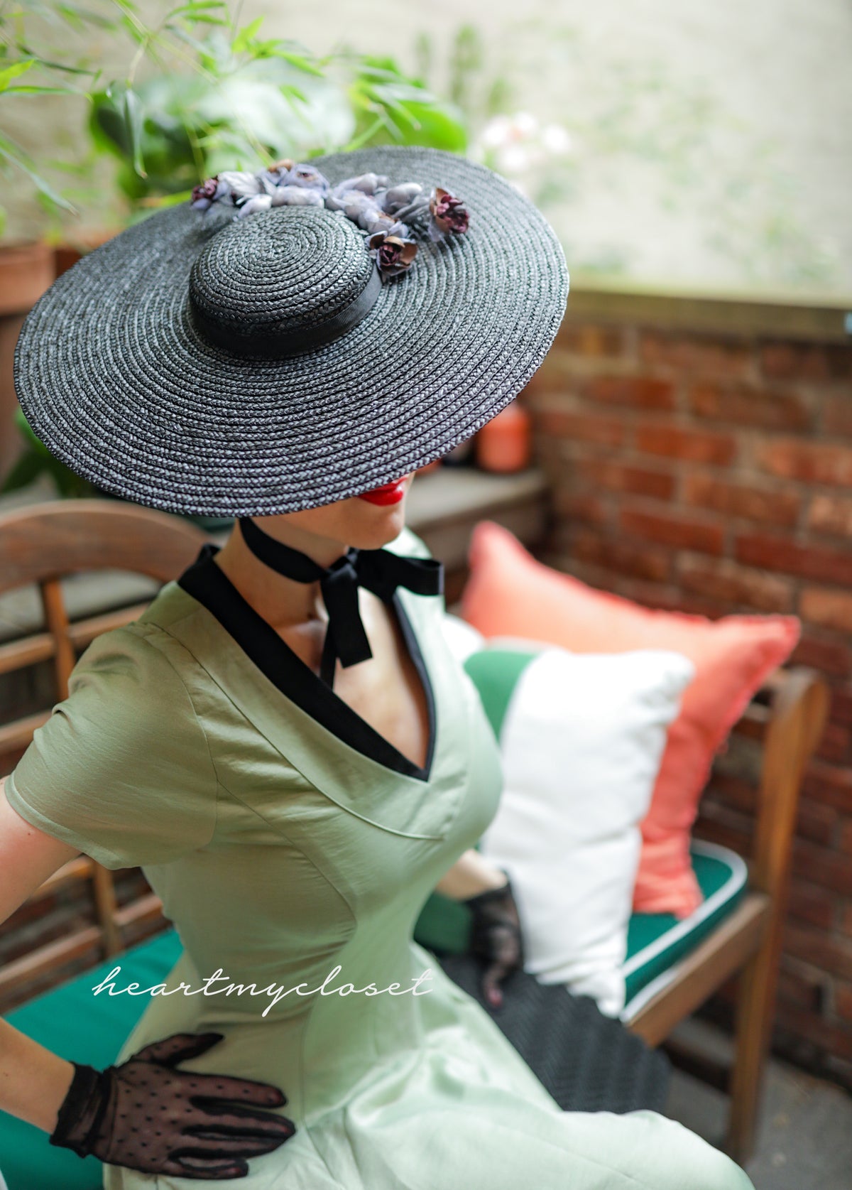 Lauren dress (in crepe satin) - vintage tv inspired - heartmycloset
