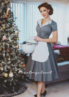 Rose lace - retro vintage dress 50s custom made - heartmycloset