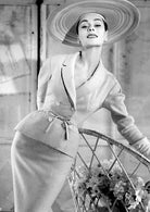 Divine - 50s vintage suit pencil skirt V neck - heartmycloset